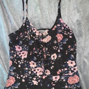 AMERICAN EAGLE PEPLUM CAMI